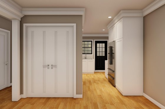 Interior - Dining Room for Traditional House Plan #923-397 - 2 bed, 1 bath