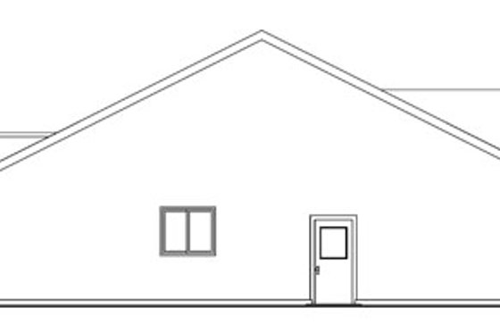 Exterior - Other Elevation for Craftsman House Plan #124-747 - 3 bed, 2 bath