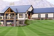 Country Style House Plan - 1 Beds 1.5 Baths 2028 Sq/Ft Plan #1064-363 