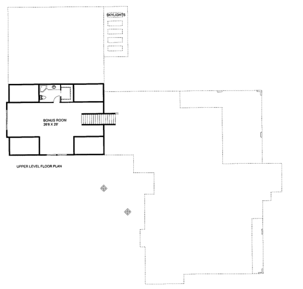 Craftsman Floor Plan - Other Floor Plan #117-768
