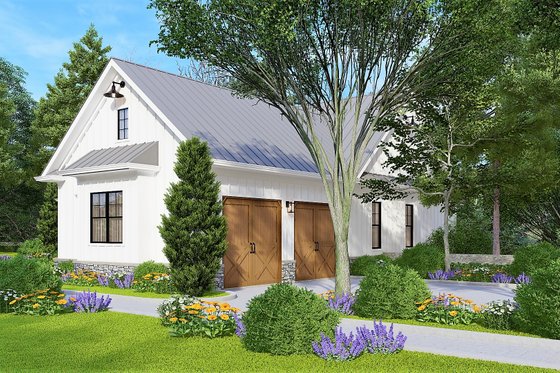 Exterior - Other Elevation for Farmhouse House Plan #54-547 - 3 bed, 2.5 bath
