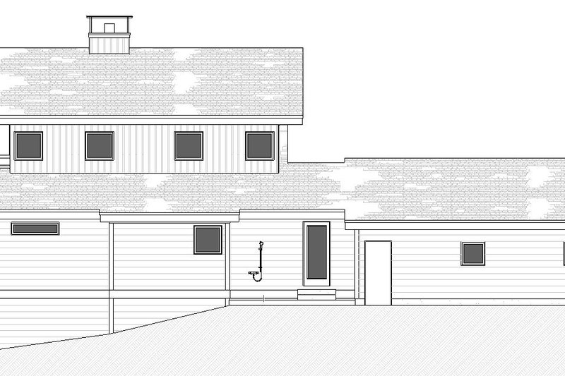 House Blueprint - Exterior - Other Elevation for Modern House Plan #901-161 - 5 bed, 3.5 bath