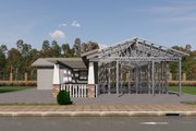 Craftsman Style House Plan - 2 Beds 2 Baths 1000 Sq/Ft Plan #1106-54 