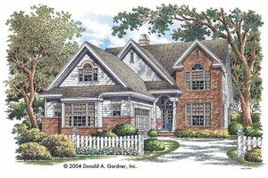 Traditional Exterior - Front Elevation Plan #929-723