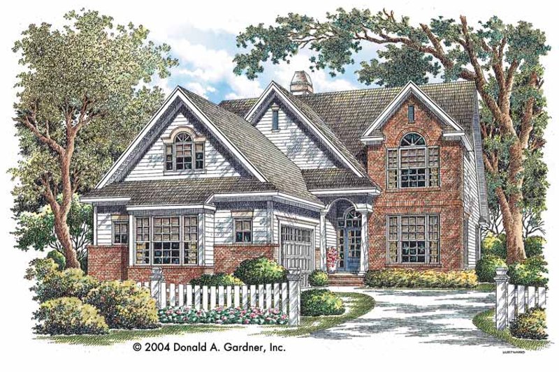 Home Plan - Traditional Exterior - Front Elevation Plan #929-723