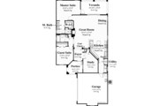 Mediterranean Style House Plan - 2 Beds 2 Baths 1497 Sq/Ft Plan #930-424 