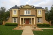 European Style House Plan - 4 Beds 3.5 Baths 2682 Sq/Ft Plan #119-287 