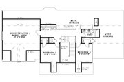 Traditional Style House Plan - 4 Beds 3 Baths 2458 Sq/Ft Plan #17-1178 