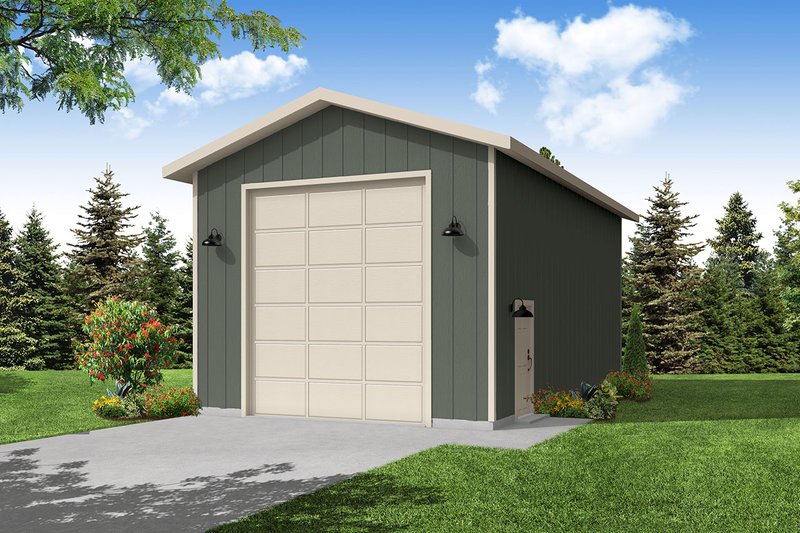 Dream House Plan - Farmhouse Exterior - Front Elevation Plan #124-1413