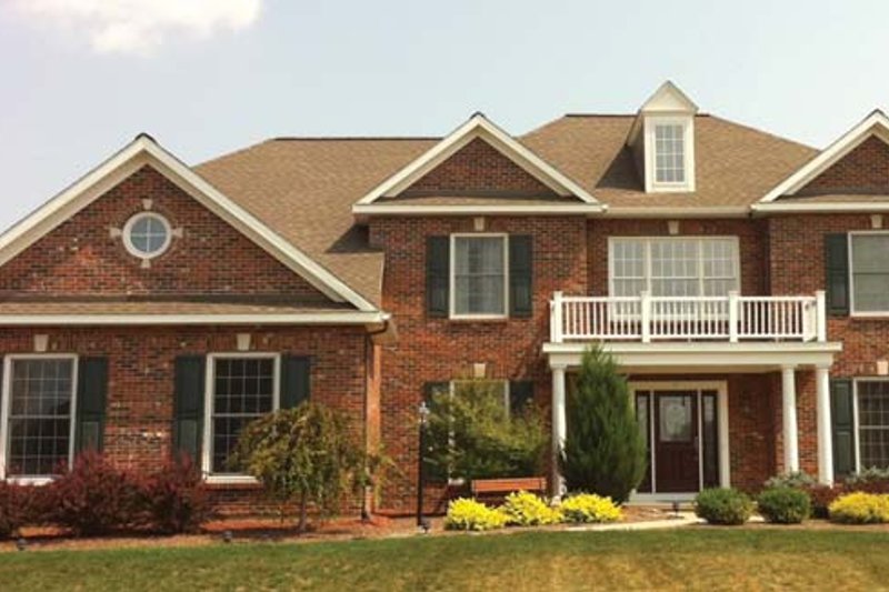 Home Plan - Colonial Exterior - Front Elevation Plan #1053-48