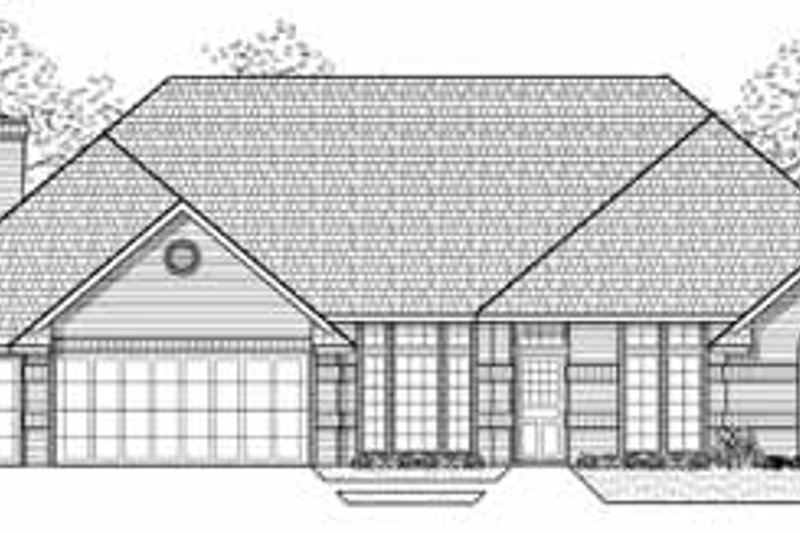 Traditional Style House Plan - 4 Beds 3 Baths 2673 Sq/Ft Plan #65-159