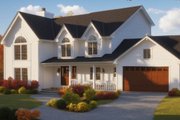 Traditional Style House Plan - 4 Beds 2.5 Baths 2170 Sq/Ft Plan #3-175 