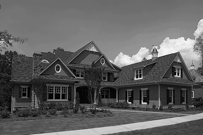 Dream House Plan - Exterior - Front Elevation 3 for Craftsman House Plan #453-459 - 5 bed, 5 bath
