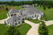 European Style House Plan - 5 Beds 5.5 Baths 5739 Sq/Ft Plan #923-74 