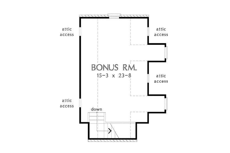 Home Plan - Floor Plan - Other Floor for Country House Plan #929-394 - 3 bed, 2.5 bath
