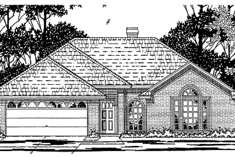 Dream House Plan - European Exterior - Front Elevation Plan #42-509