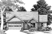 Ranch Style House Plan - 3 Beds 2 Baths 1282 Sq/Ft Plan #927-458 