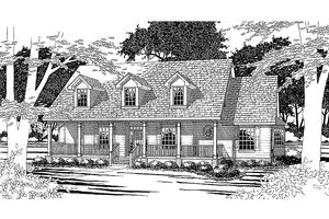 House Plan Design - Exterior - Front Elevation for Country House Plan #472-246 - 5 bed, 3.5 bath