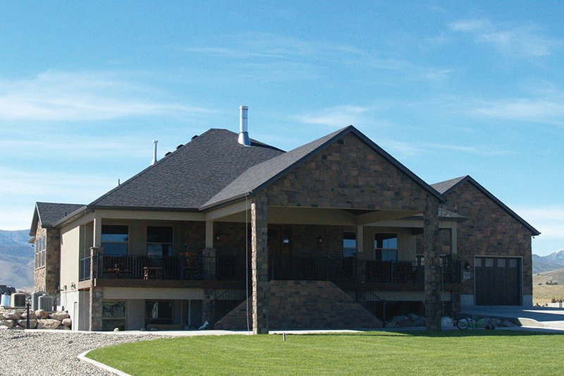 Dream House Plan - Exterior - Front Elevation 6 for Ranch House Plan #1060-21 - 5 bed, 4 bath