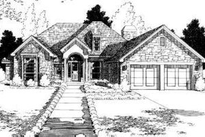 Traditional Exterior - Front Elevation Plan #310-151
