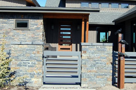 Exterior - Front Elevation 4 for Ranch House Plan #895-76 - 3 bed, 2.5 bath