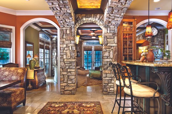 Interior - Other 2 for Mediterranean House Plan #930-70 - 3 bed, 2.5 bath