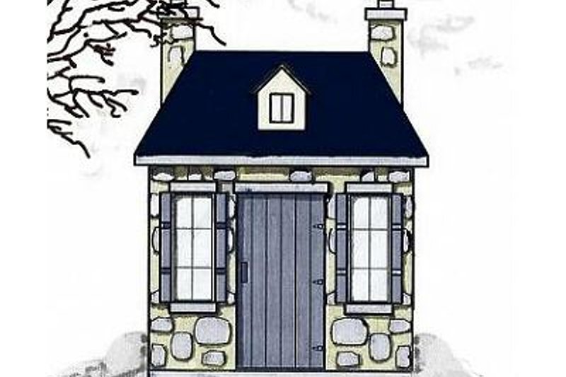 House Plan Design - European Exterior - Front Elevation Plan #23-456