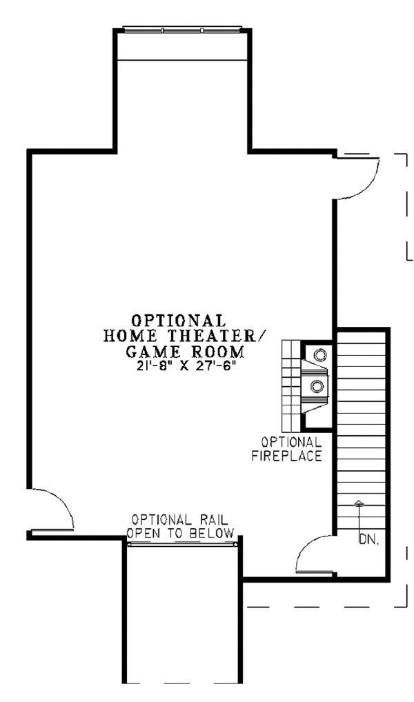 Home Plan - Traditional Floor Plan - Other Floor Plan #17-3265