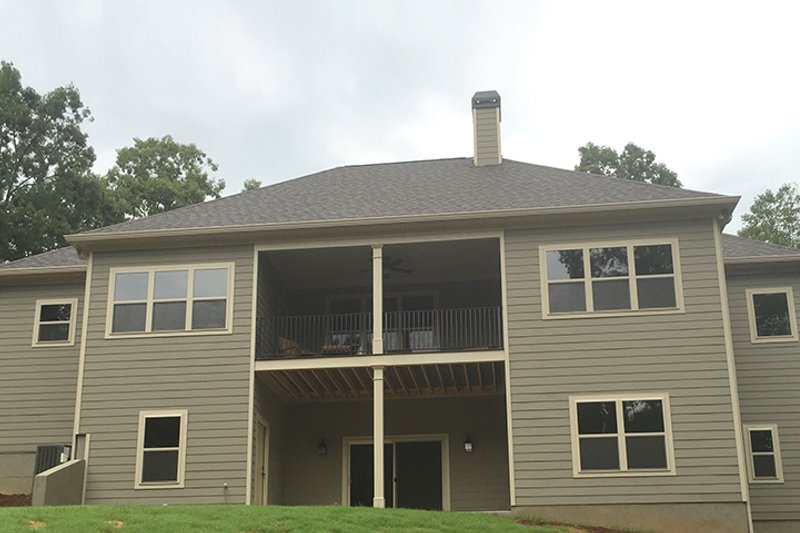 Architectural House Design - Exterior - Rear Elevation for Craftsman House Plan #437-75 - 3 bed, 3 bath