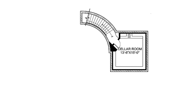 Dream House Plan - Mediterranean Floor Plan - Lower Floor Plan #944-2