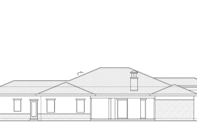 House Blueprint - Exterior - Other Elevation for Craftsman House Plan #938-125 - 3 bed, 3.5 bath