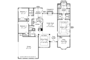 Mediterranean Style House Plan - 3 Beds 2 Baths 2051 Sq/Ft Plan #927-82 