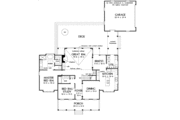 Country Style House Plan - 4 Beds 3 Baths 2394 Sq/Ft Plan #929-147 