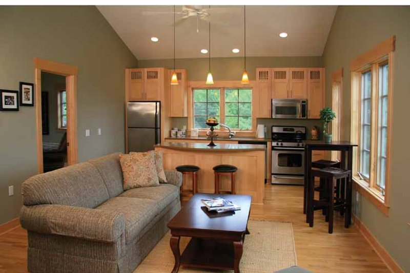 Home Plan - Interior - Family Room 3 for Craftsman House Plan #928-112 - 3 bed, 2.5 bath