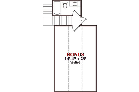 Floor Plan - Other Floor for Traditional House Plan #63-327 - 4 bed, 3.5 bath