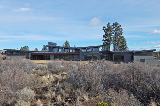 Exterior - Front Elevation 8 for Contemporary House Plan #892-24 - 3 bed, 3.5 bath