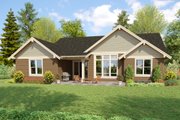 Cottage Style House Plan - 4 Beds 3 Baths 2114 Sq/Ft Plan #48-1078 