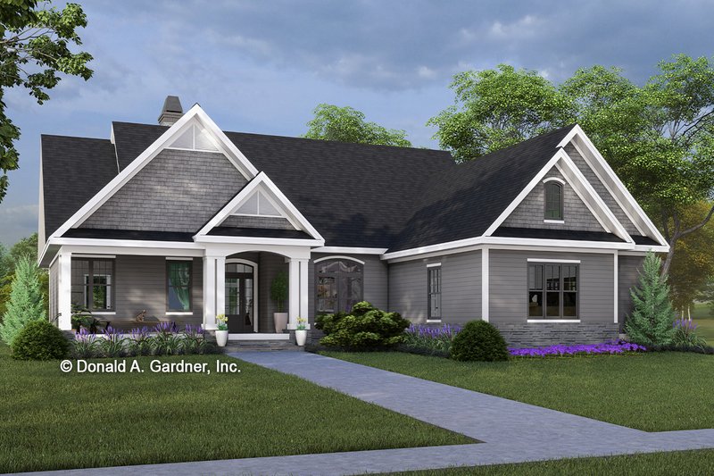 Home Plan - Craftsman Exterior - Front Elevation Plan #929-332