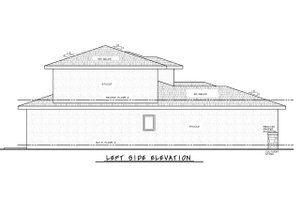 Exterior - Other Elevation for Modern House Plan #20-2502 - 4 bed, 3.5 bath