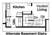 Craftsman Style House Plan - 3 Beds 2 Baths 2103 Sq/Ft Plan #124-563 