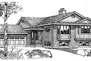Traditional Style House Plan - 3 Beds 2 Baths 1404 Sq/Ft Plan #47-126 