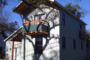 Cottage Exterior - Front Elevation Plan #450-1