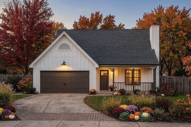 Dream House Plan - Exterior - Front Elevation 2 for Farmhouse House Plan #30-211 - 2 bed, 2 bath