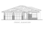 Prairie Style House Plan - 2 Beds 2 Baths 1608 Sq/Ft Plan #1100-11 