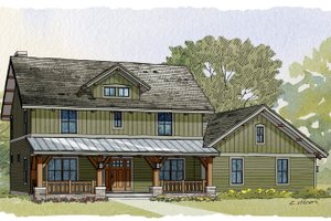 Photo 2 for Craftsman House Plan #901-76 - 3 bed, 2.5 bath