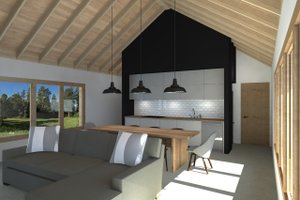 Interior - Kitchen for Cottage House Plan #933-17 - 2 bed, 2 bath