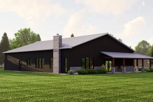 Exterior - Other Elevation for Barndominium House Plan #1064-259 - 1 bed, 1.5 bath