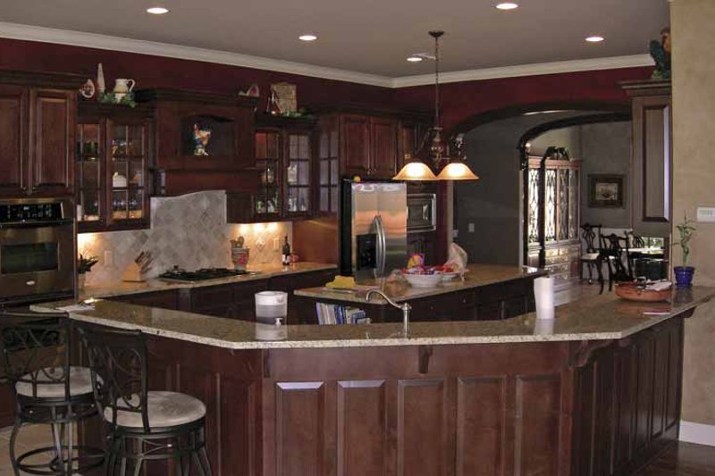 Dream House Plan - Interior - Kitchen for Contemporary House Plan #11-280 - 5 bed, 5.5 bath
