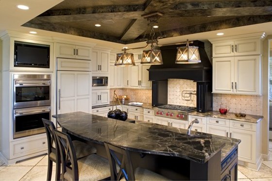 Exterior - Other Elevation 3 for Traditional House Plan #56-603 - 5 bed, 4.5 bath