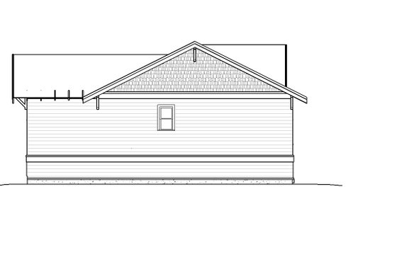 Exterior - Other Elevation 3 for Craftsman House Plan #895-57 - 2 bed, 2 bath